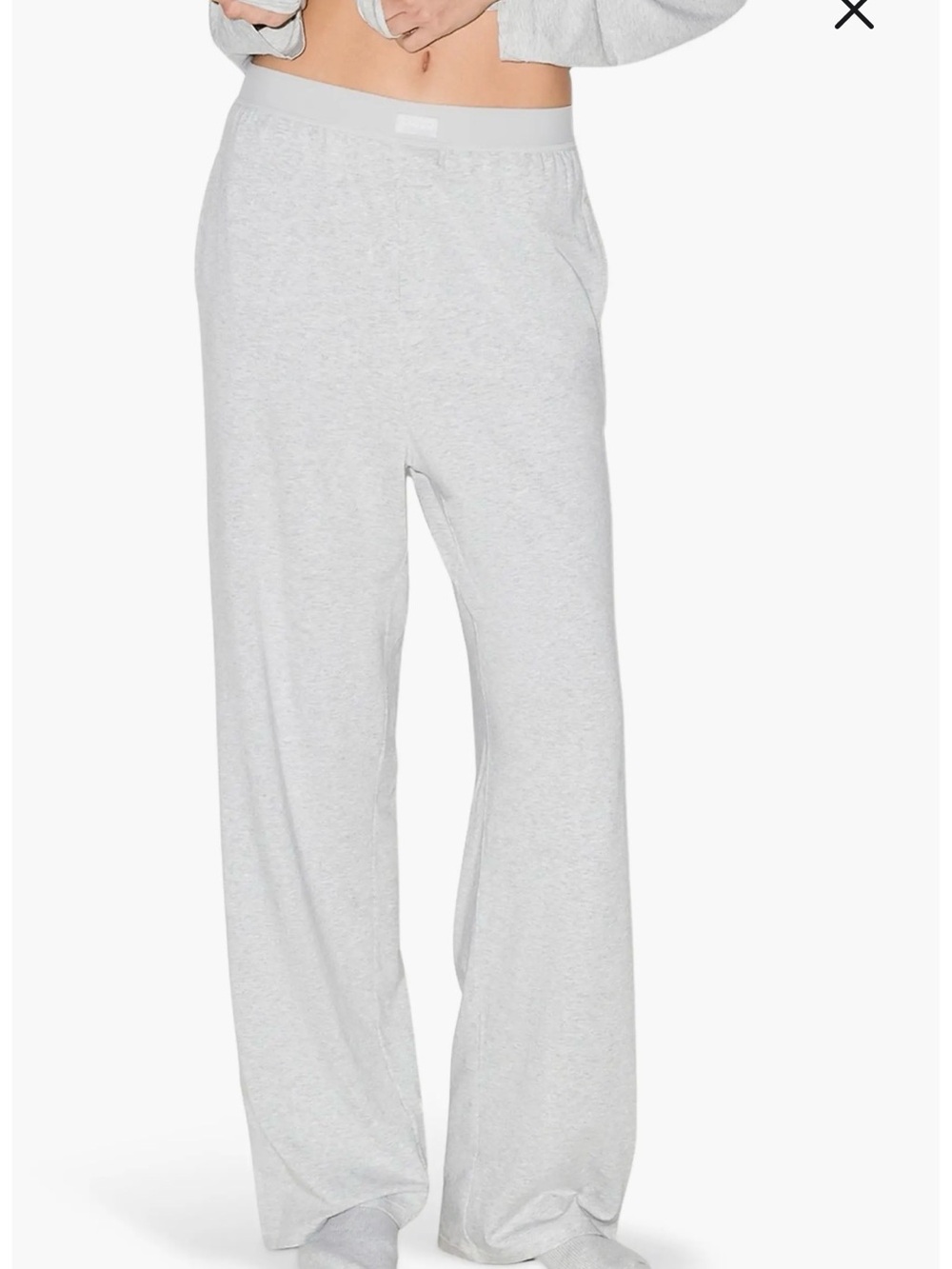 SKIMS Heather Gray Lounge Pants